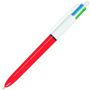 Długopis 4-kolorowy Bic 4 Colours 0.7mm, Czerwony - 2
